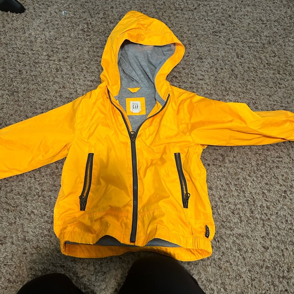 Bright I mean BRIGHT  rain coat